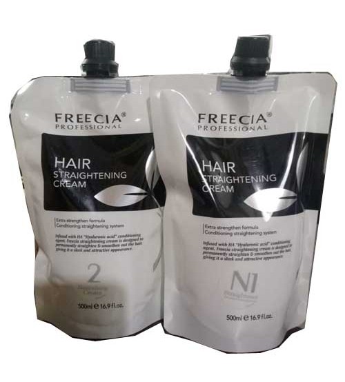 Freecia Professional Hair Straightening Cream 500ml Each